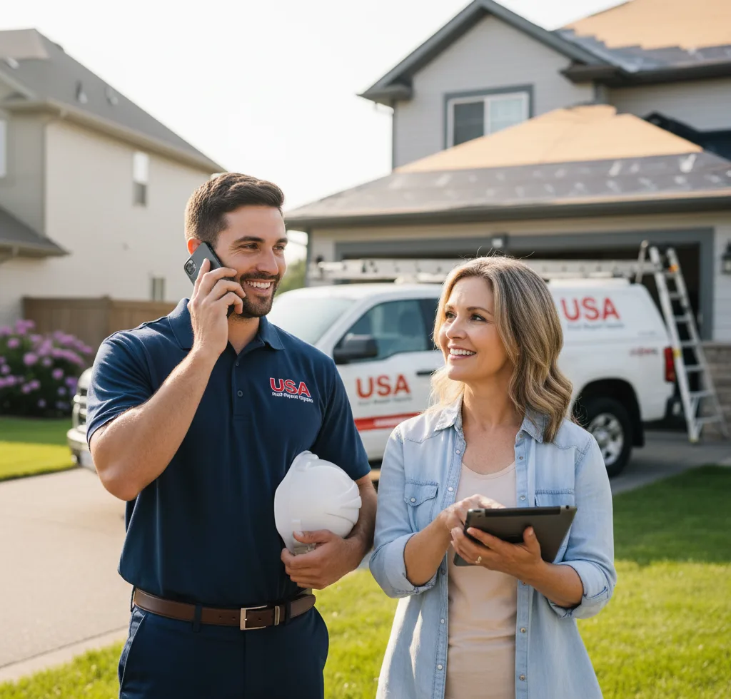 USA Roof Repair Experts customer support in Kearns Metro